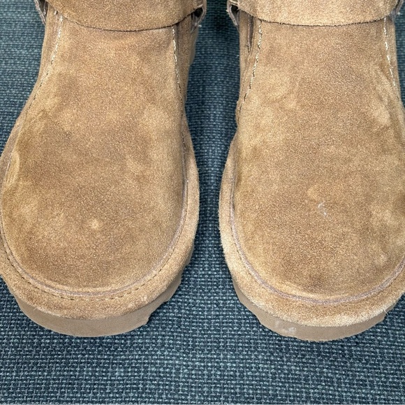 Bearpaw Konnie Winter Booties Ankle Boots Shoes-Brown-Suede-Women Size 6 - Picture 3 of 11